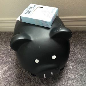 Chalkboard Piggy Bank